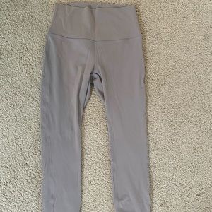 Lululemon dark chrome align leggings
